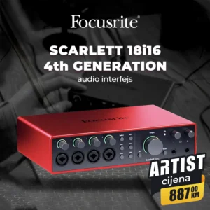 Focusrite SCARLETT 18i16 4th Gen audio interfejs