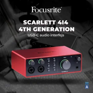 Focusrite SCARLETT 4i4 4th Generation USB-C audio interfejs