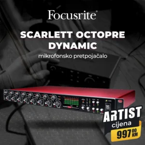 Focusrite SCARLETT OctoPre Dynamic mikrofonsko pretpojačalo