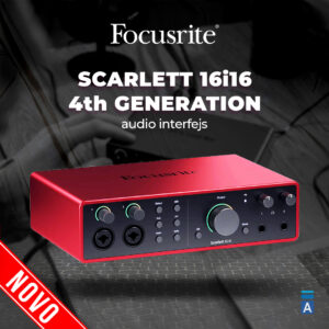 Focusrite Scarlett 16i16 4th Gen audio interfejs