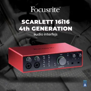 Focusrite Scarlett 16i16 4th Gen audio interfejs
