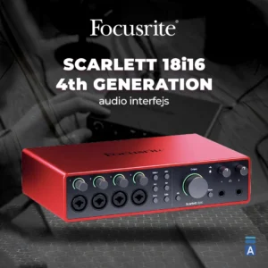 Focusrite Scarlett 18i16 4th Gen audio interfejs