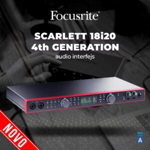 Focusrite Scarlett 18i20 4th Gen audio interfejs