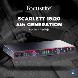 Focusrite Scarlett 18i20 4th Gen audio interfejs