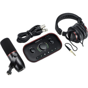 Focusrite Vocaster TWO Studio podcaster set