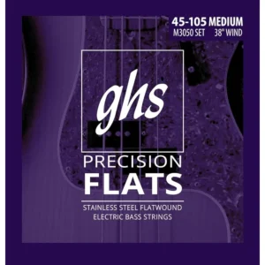 GHS Precision Flats M3050 žice 45-105 za bass gitaru