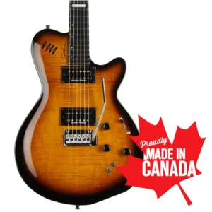 Godin LGXT Cognac Burst Flame AA gitara + torba