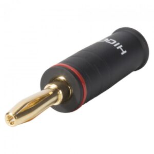 Hicon HI-BM07-RED HiFi konektor banana