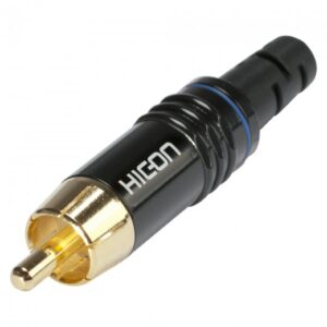 Hicon HI-CM06-BLU RCA konektor činč