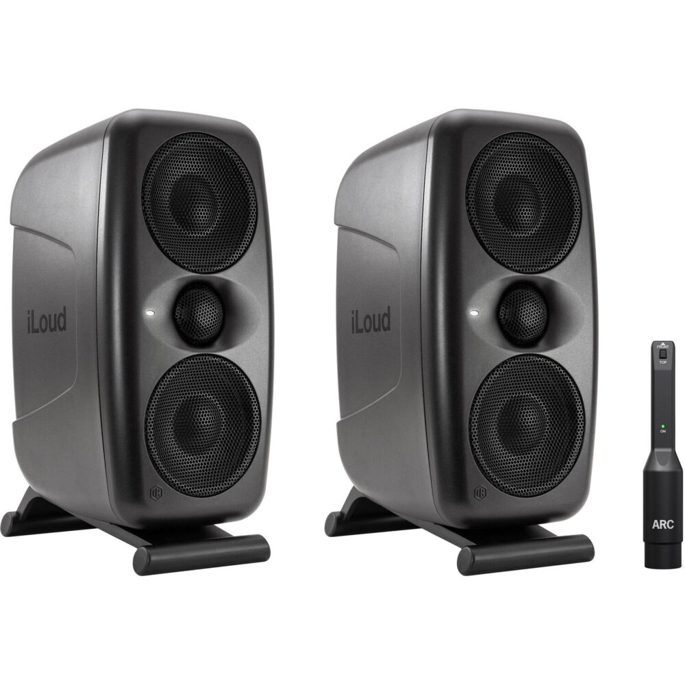 IK Multimedia iLoud MTM MKII kompaktni studijski monitori s ARC DSP kalibracijom, 100W Class-D pojačalom i preciznim zvukom. Prodaja Artist d.o.o. Banja Luka, Sarajevo, Doboj