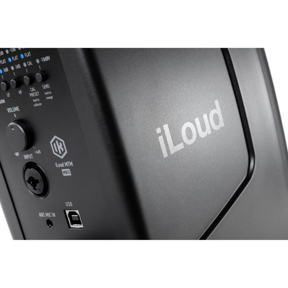 IK Multimedia iLoud MTM MKII kompaktni studijski monitori s ARC DSP kalibracijom, 100W Class-D pojačalom i preciznim zvukom. Prodaja Artist d.o.o. Banja Luka, Sarajevo, Doboj
