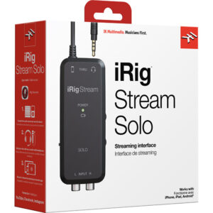 IK Multimedia iRig Stream Solo TRRS mobilni audio interfejs