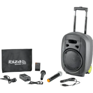 Ibiza Sound PORT8 VHF MKII aktivni zvučnik sa baterijom