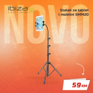 Ibiza Sound stalak za tablet i telefon SMM20