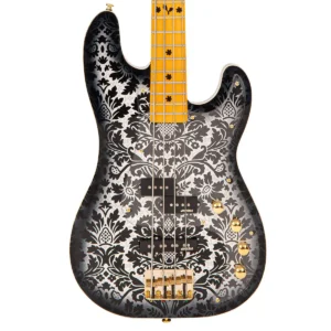 Joe Doe Lutetia Bass by Vintage Black Paisley+ tvrdi kofer