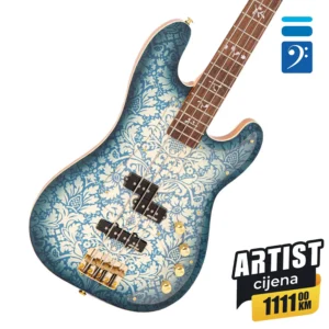 Joe Doe Lutetia Bass by Vintage Blueburst + tvrdi kofer