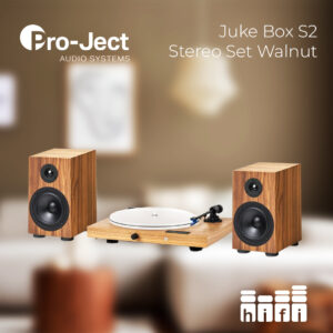 Pro-Ject Juke Box S2 Stereo Set Walnut