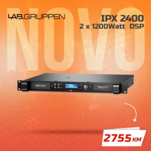 Lab.Gruppen IPX 2400 2-kanalno pojačalo sa DSP