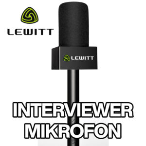 Lewitt Interviewer broadcast mikrofon