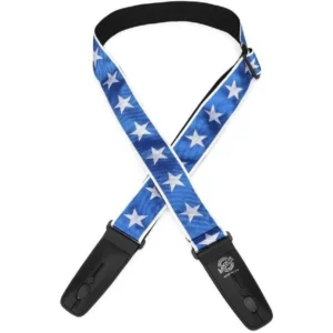 Lock-It Rock Jaquard Blue Star remen za gitaru