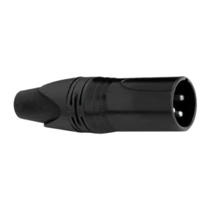 Mark konektor XLR muški MCA012 crni