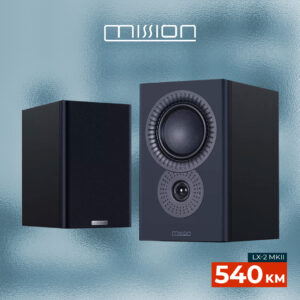 Mission LX-2 MKII Black zvučnici (par)