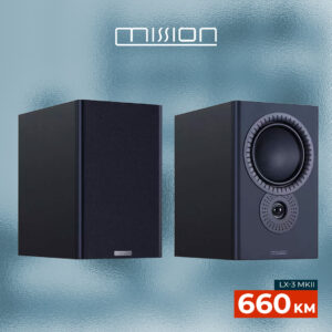 Mission LX-3 MKII Black zvučnici (par)
