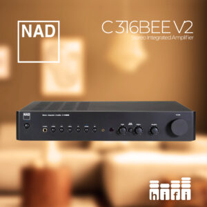 NAD C 316BEE V2 Stereo Integrated Amplifier pojačalo