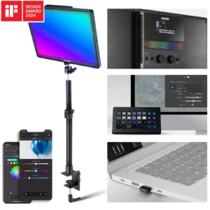 Neewer GL1C LED panel RGB sa stolnim nosačem