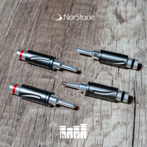 NorStone Banana Plugs BLS500 Silver konektori za zvučnike (4 kom)