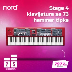 Nord Stage 4 klavijatura sa 73 hammer tipke