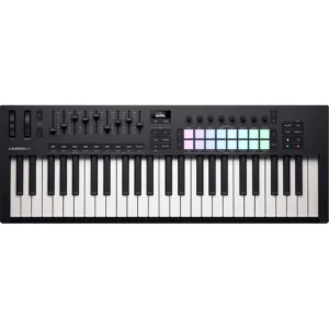 Novation Launchkey 49 MK4 USB MIDI kontroler sa 49 dirki, RGB padovima i OLED ekranom – Prodaja Artist d.o.o. Banja Luka, Sarajevo