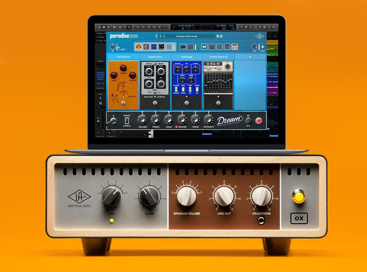 OX Amp Top Box+ Free Paradise Guitar Studio Promo