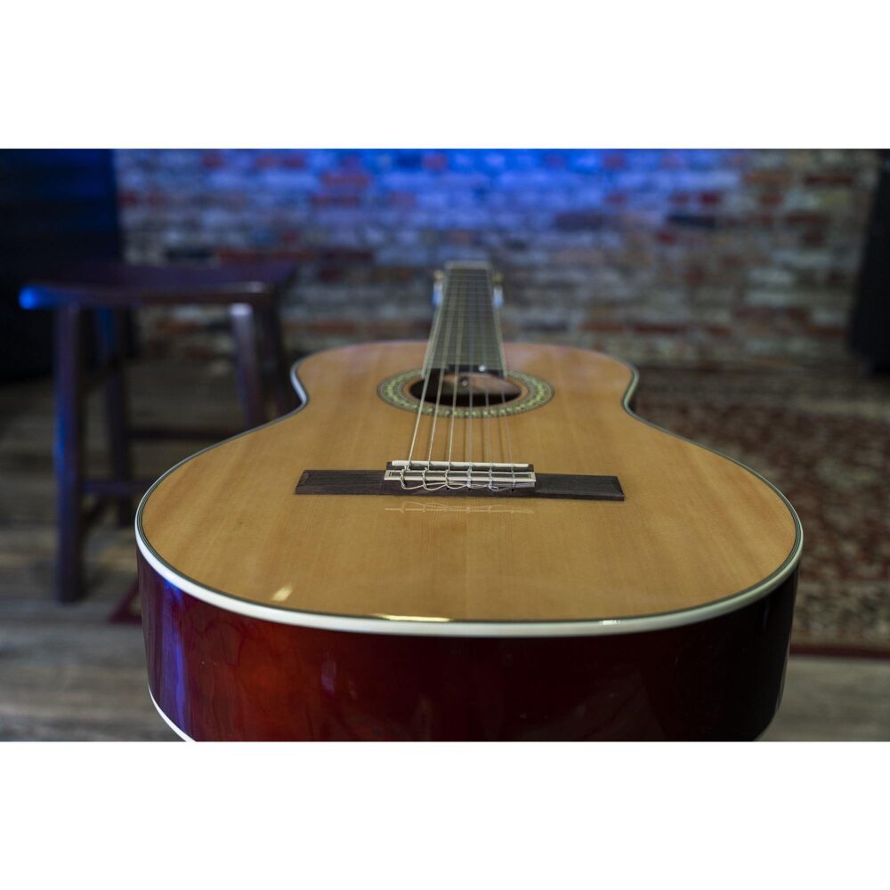 Peavey Delta Woods CNS-2™ klasična školska gitara sa najlonskim žicama, spruce top i mahagoni zadnjom i bočnim stranama, Rosewood prstohvat i kobilica, zlatne mašinice, dekorativna rozeta. Prodaja Artist d.o.o. Banja Luka, Sarajevo