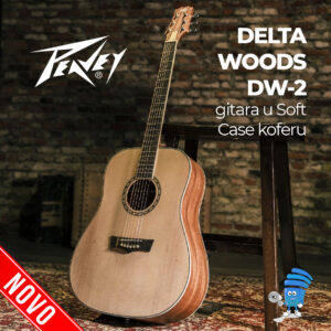 Peavey DELTA WOODS DW-2 gitara u Soft Case koferu