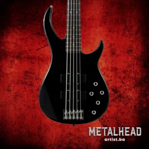 MetalHead: Peavey MILESTONE 5 PLUS Black bass gitara