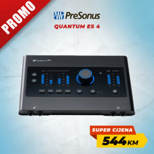 PreSonus Quantum ES 4 USB-C audio interfejs + poklon Studio One Pro 7
