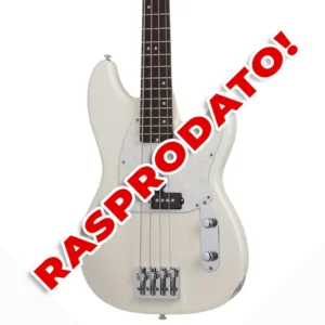 Schecter Banshee Bass Olympic White