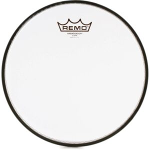 Remo 10" AMBASSADOR CLEAR opna za bubanj