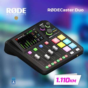 Rode RØDECaster Duo Audio Production Podcast Studio