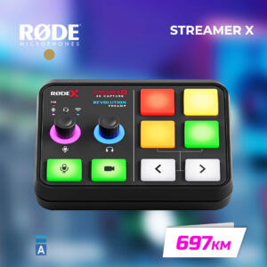 Rode STREAMER X Podcast i Streaming audio intefejs i video karta