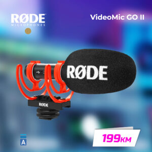 Rode VideoMic GO II shotgun mikrofon za kameru