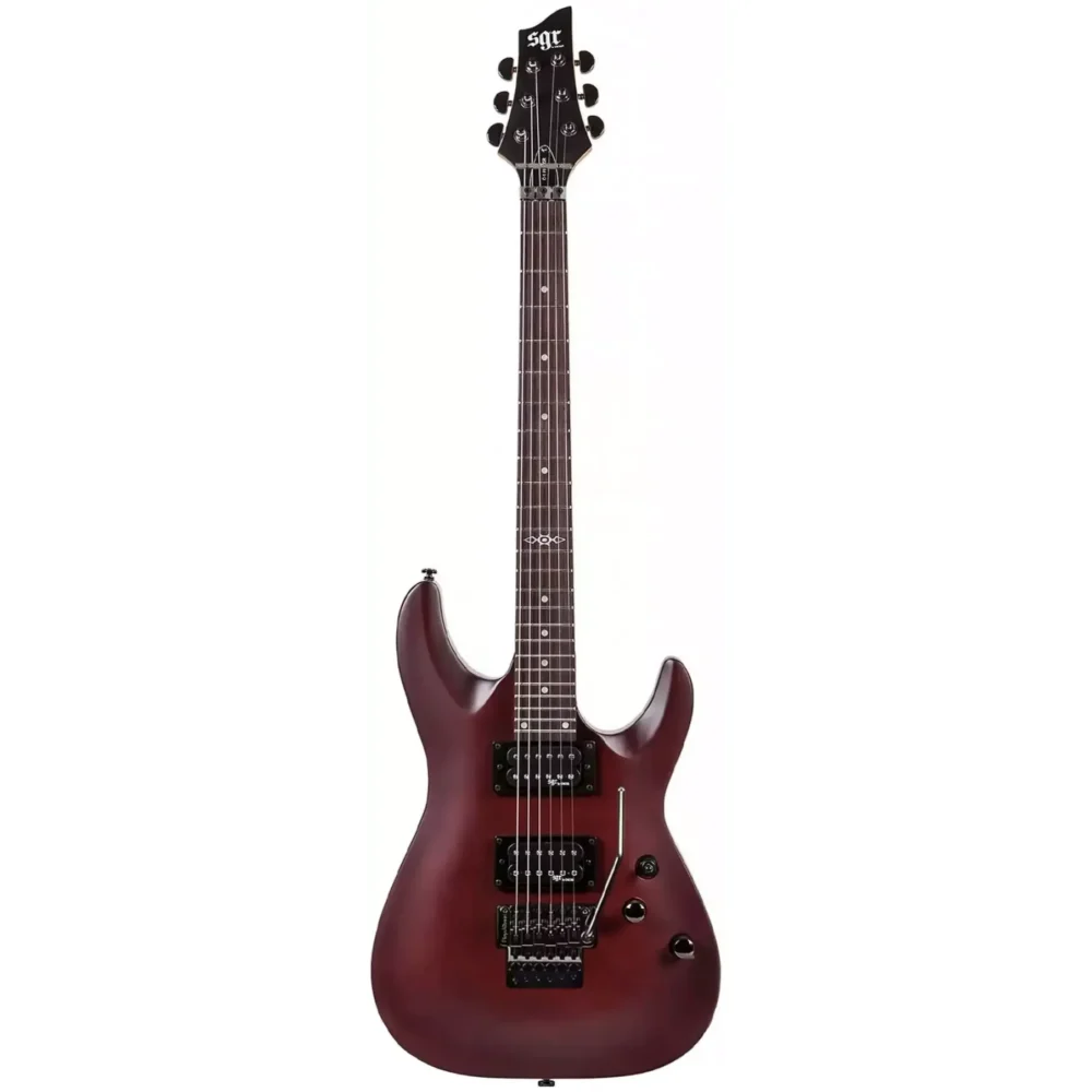 Električna gitara SGR by Schecter C-1 FR Metalic Red sa Floyd Rose tremolom i 24 praga - Prodaja Artist d.o.o. Banja Luka, Sarajevo