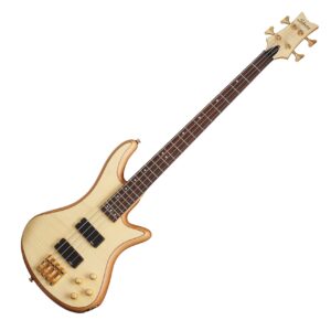 Schecter Stiletto Custom-4 Natural Satin bass