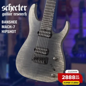 Schecter BANSHEE MACH-7 Hipshot električna gitara