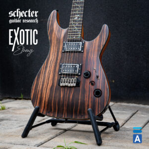 Schecter C-1 Exotic Ebony Natural Satin