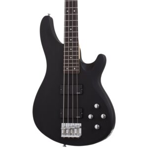 Schecter C-4 Deluxe Satin Black bass gitara