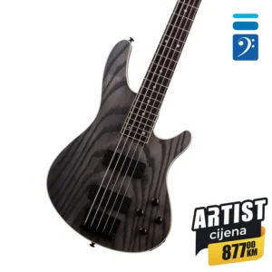 Schecter C-5 STANDARD Charcoal Satin bass gitara