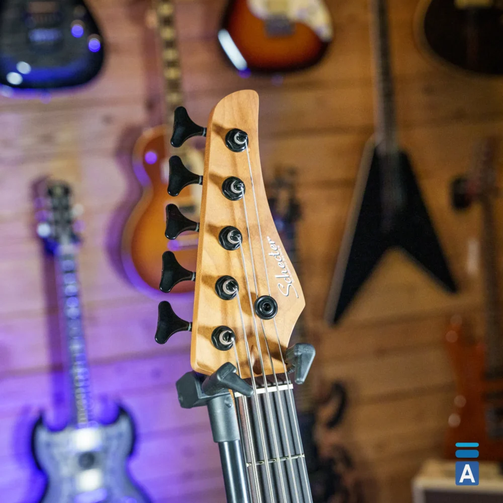 Schecter C-5 STANDARD Tobacco Burl bass gitara. Prodaja Artist d.o.o. Banja Luka, Sarajevo.