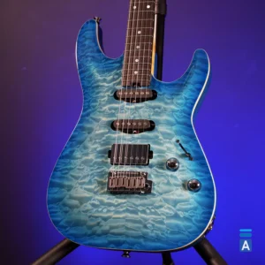 Schecter California Classic Transparent Sky Burst gitara (Japan)